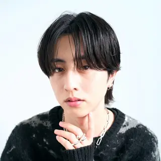 メンズ 【メンズ特化⚡️】 曲がる矯正/千原涼麻のヘアスタイル