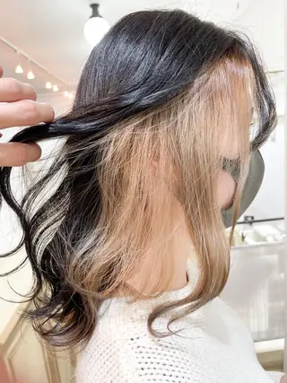 カラー カラーが上手い 辻悠月のヘアスタイル