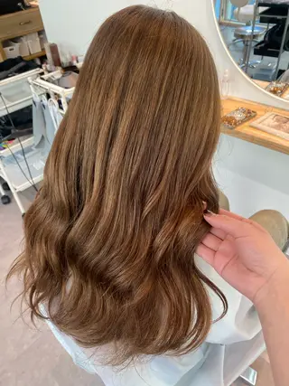 ロング カラー ichika/福岡 /透明感カラー🤎のヘアスタイル