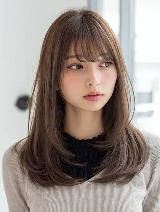 ミディアム ✨毛髪診断で絶対綺麗 ✨美髪艶髪専門✨高浪のヘアスタイル