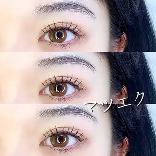 マツエク・マツパ eye＋nano所属・韓国風束感まつ毛🩵 Nozomiの眉毛・アイブロウイメージ