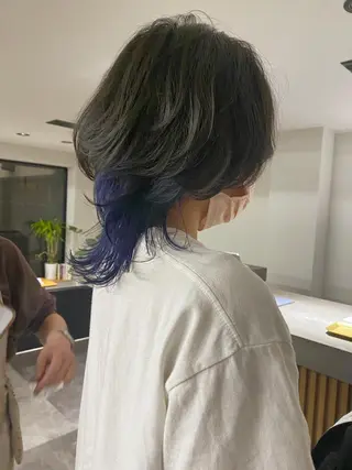 カラー 山﨑 大暉【ダブルカラー】のヘアスタイル