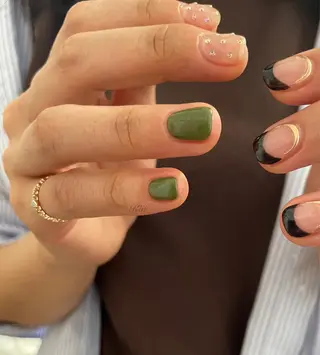 ネイル kiii.__ ✴︎*のネイルデザイン