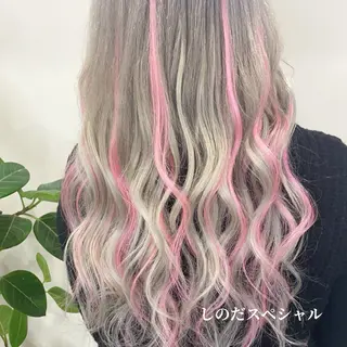 ロング カラー 🦖店長🦖pino #しのだスペシャルのヘアスタイル