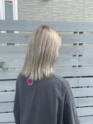 ミディアム カラー 【史上最高】口コミ No.1/ナツキのヘアスタイル