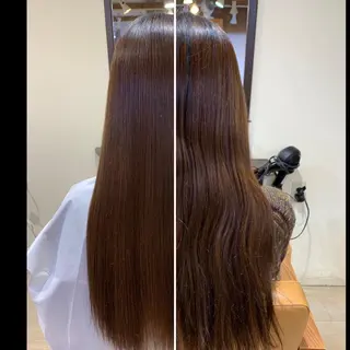 ロング パーマ 縮毛矯正/山根勇平 /完全マンツーマンのヘアスタイル