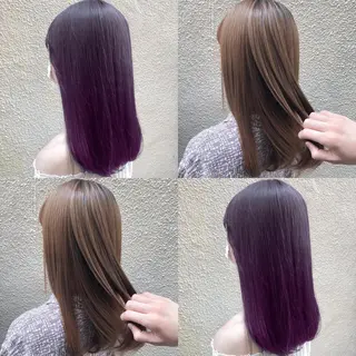 ミディアム カラー 髪質改善/縮毛矯正/ トリートメント/庭田のヘアスタイル