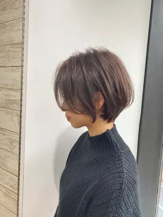 ショート ショート/レイヤー カット/服部タカノリのヘアスタイル