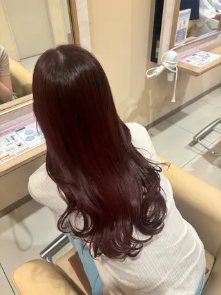 カラー 高濱 ひなよのヘアスタイル