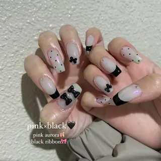 ネイル パラあり！フィルイン 美フォルムのネイルデザイン