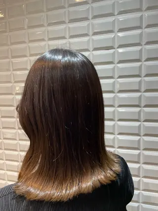 ミディアム Lupinus中田 パーマモデル募集中のヘアスタイル