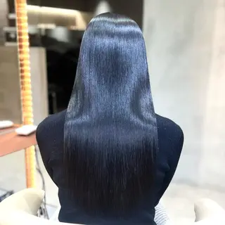 ロング 縮毛矯正/髪質改善/ レイヤー/石井龍のヘアスタイル