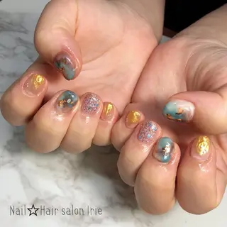 ネイル Hair salon Irie所属・與儀 知佳のネイルデザイン