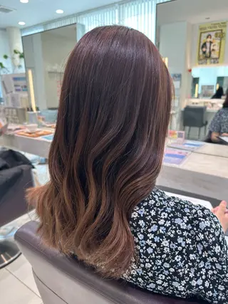 ロング sirena by artina辻堂店所属・ブリーチカラー /メンズパーマ/陸のヘアスタイル