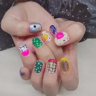 ネイル ひだか あいこのネイルデザイン