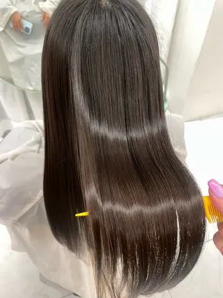 セミロング カラー 名駅/ハイトーン/ 髪質改善/SHUNのヘアスタイル