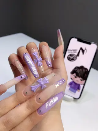 ネイル 持ち込み長さだし特化 NAO/心斎橋ネイルのネイルデザイン