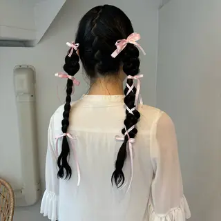 ロング ヘアアレンジ 倉田 光希のヘアスタイル