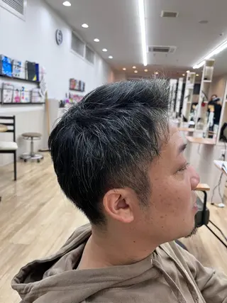 ショート メンズ 田尾 凌雅のヘアスタイル