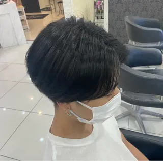 ショート メンズ nanaka 🤍韓国ワンホンヘアのヘアスタイル