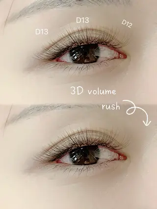 マツエク・マツパ riria パリジェンヌ/博多のマツエク・マツパデザイン