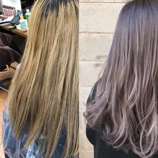 カラー ライブトレア YOSHIKIのヘアスタイル