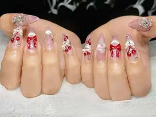 ロング カラー Bling Salonのネイルデザイン