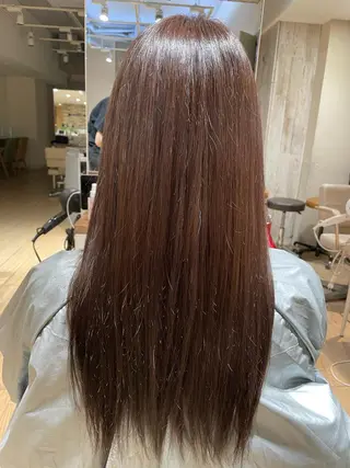 ミディアム カラー 美髪/髪質改善 川口凌弥のヘアスタイル