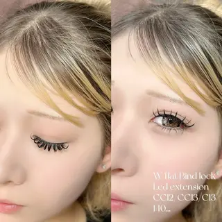 マツエク・マツパ 阿部 知世のマツエク・マツパデザイン