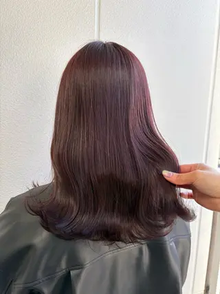 セミロング カラー 《暖色/韓国hair 》🇰🇷桑原ユキネのヘアスタイル