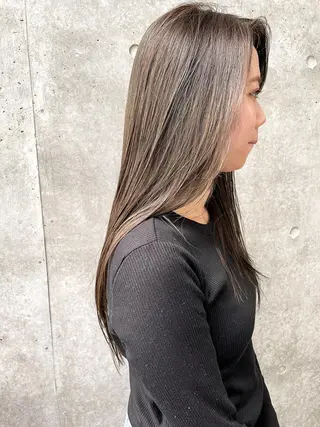 ロング カラー 【雰囲気ﾍｱ☺︎】 岩井隼人のヘアスタイル