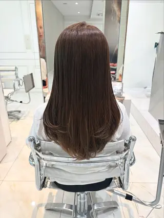 ロング ✂️小顔カット✂️ 山本有紀のヘアスタイル