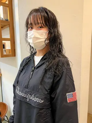 ロング パーマ ショート& パーマ　坂本のヘアスタイル