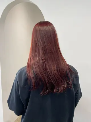 セミロング カラー 𝘚𝘶𝘻𝘶 𓂃𓈒𓏸のヘアスタイル