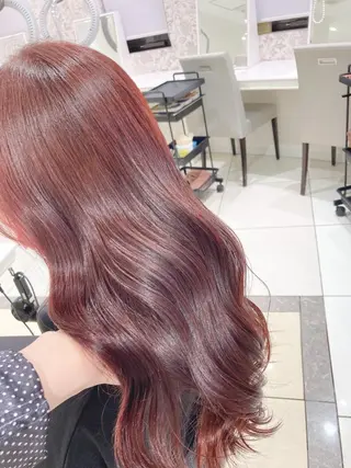 ロング カラー ✨美髪矯正×髪質改善 🍎カイト🍎渋谷のヘアスタイル
