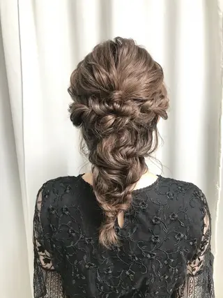 ヘアアレンジ eye.hair　◎ akiのマツエク・マツパデザイン