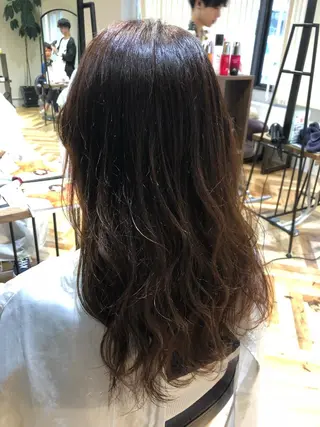 セミロング marble by KENJEのヘアスタイル