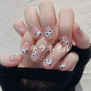ネイル 🎀kira 長さだし💗モチ最高のネイルデザイン