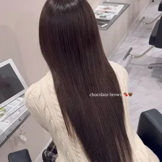 ロング カラー 透明感カラー🪼🩵 𝐑𝐢𝐧のヘアスタイル