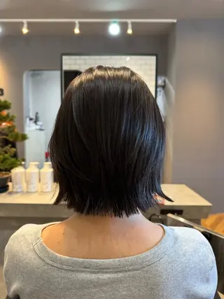 ミディアム 髪質改善×艶カラー Haruのヘアスタイル