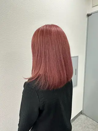 セミロング カラー ヘアアレンジ 🎀 yuuka🎀のヘアスタイル