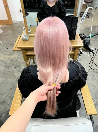 カラー いざわりお /梅田/ブリーチのヘアスタイル