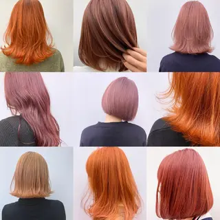 ミディアム カラー 縮毛矯正×髪質改善 店長　DAITOのヘアスタイル