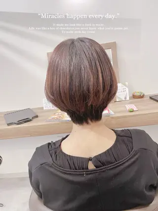 ショート やまこし 美裕樹のヘアスタイル