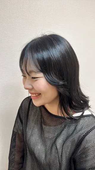 セミロング カラー 表参道指名1位💖 カラーの達人💗のヘアスタイル