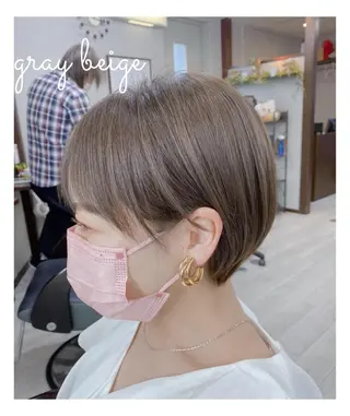 ショート カラー ＊横浜駅＊ 金子 誠也のヘアスタイル
