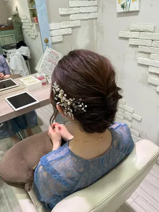 ヘアアレンジ 坂口 愛のヘアスタイル