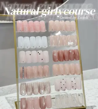 ネイル Luludi 桜花のネイルデザイン