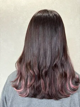 セミロング エクステ＊美髪サロン KR2S河内長野店長のヘアスタイル