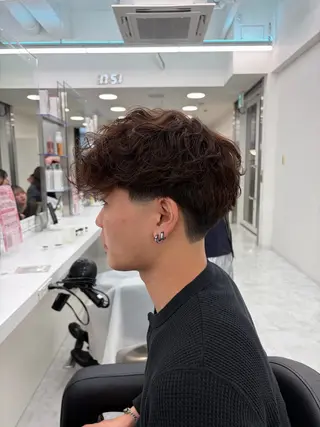 カラー パーマ メンズ SEIGO/カット /メンズパーマ🔥のヘアスタイル